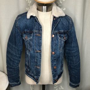 Sherpa Jean Jacket from American Eagle!